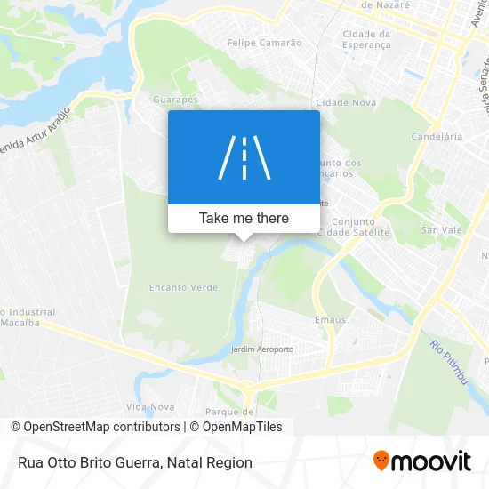 Rua Otto Brito Guerra map