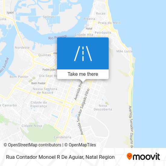 Rua Contador Monoel R De Aguiar map