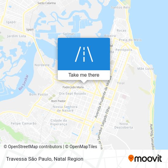 Travessa São Paulo map
