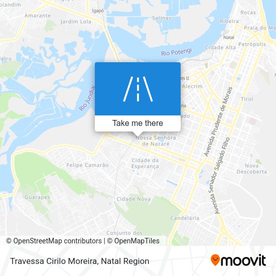 Travessa Cirilo Moreira map