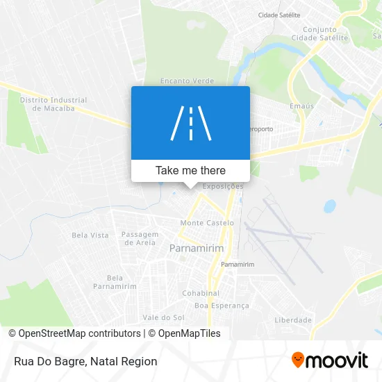 Rua Do Bagre map