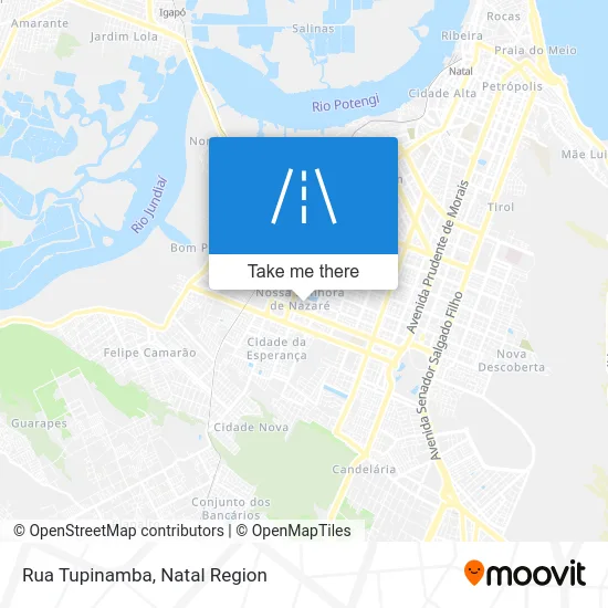 Rua Tupinamba map