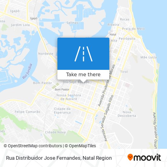 Rua Distribuidor Jose Fernandes map