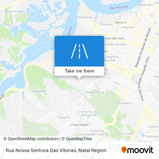 Rua Nossa Senhora Das Vitorias map