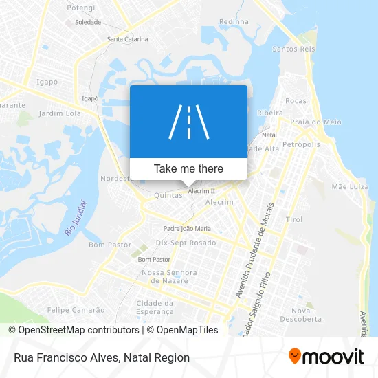 Rua Francisco Alves map