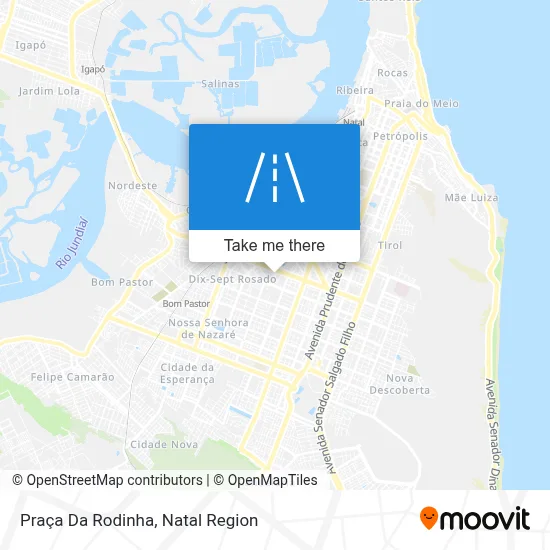 Praça Da Rodinha map