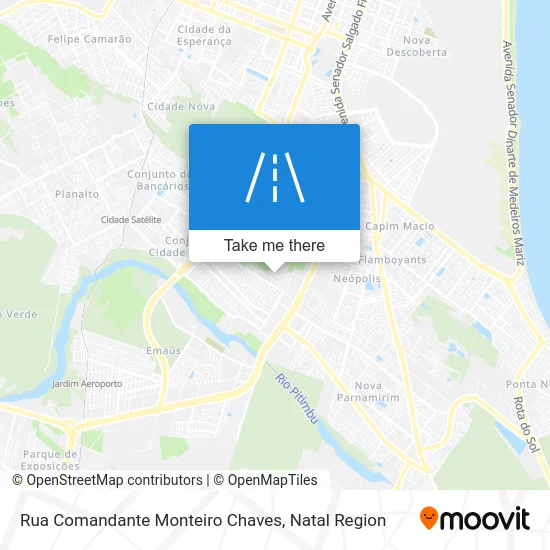 Rua Comandante Monteiro Chaves map