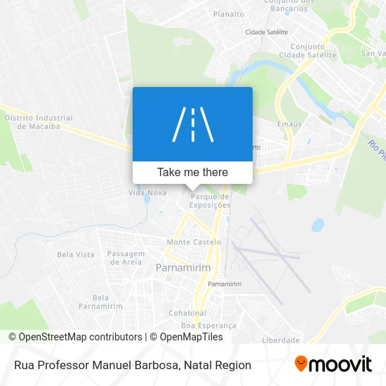 Rua Professor Manuel Barbosa map