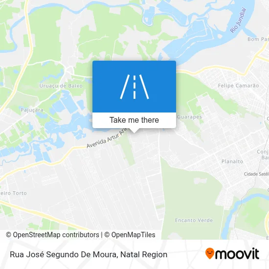 Rua José Segundo De Moura map