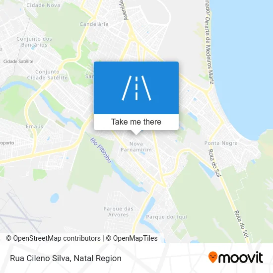Rua Cileno Silva map
