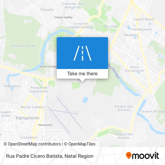 Rua Padre Cicero Batista map