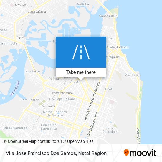 Vila Jose Francisco Dos Santos map