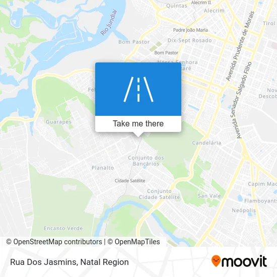 Rua Dos Jasmins map