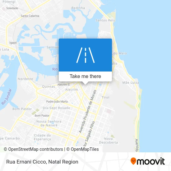 Rua Ernani Cicco map