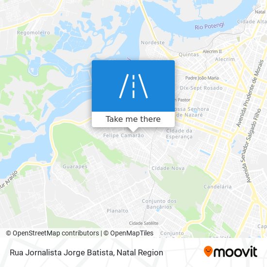 Rua Jornalista Jorge Batista map