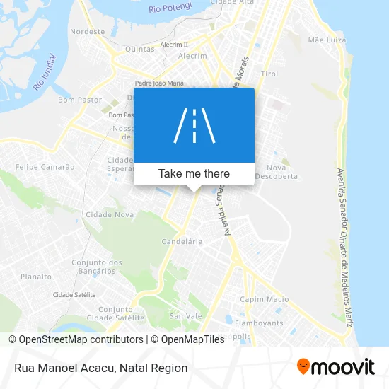 Rua Manoel Acacu map