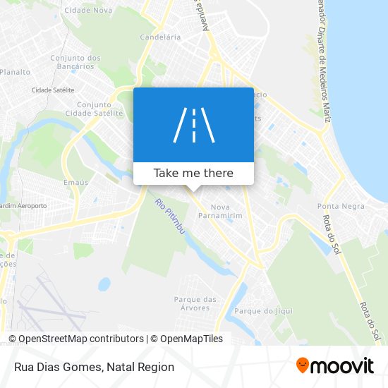 Rua Dias Gomes map