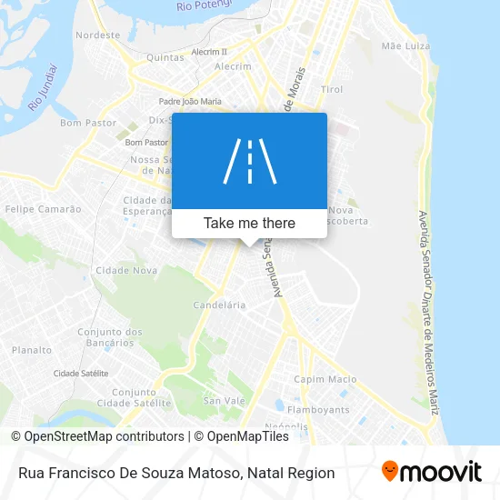 Rua Francisco De Souza Matoso map
