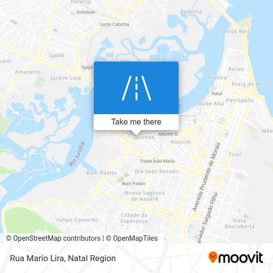 Rua Mario Lira map