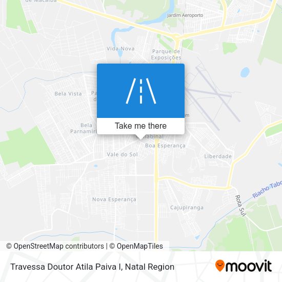 Travessa Doutor Atila Paiva I map