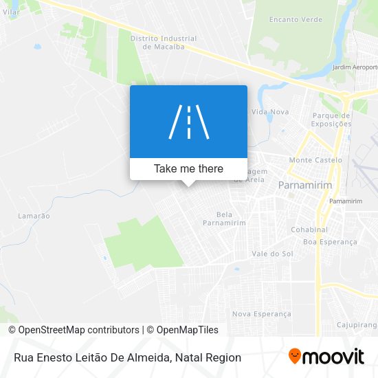 Rua Enesto Leitão De Almeida map