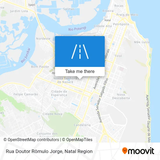 Rua Doutor Rômulo Jorge map