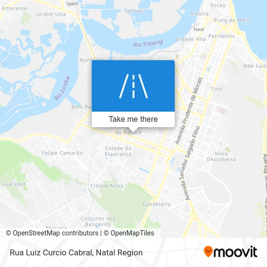 Rua Luiz Curcio Cabral map