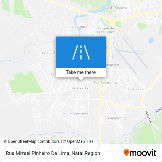 Rua Mizael Pinheiro De Lima map