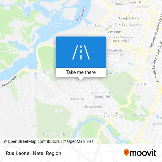 Rua Leonel map