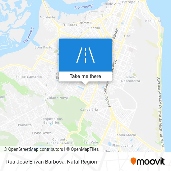 Rua Jose Erivan Barbosa map