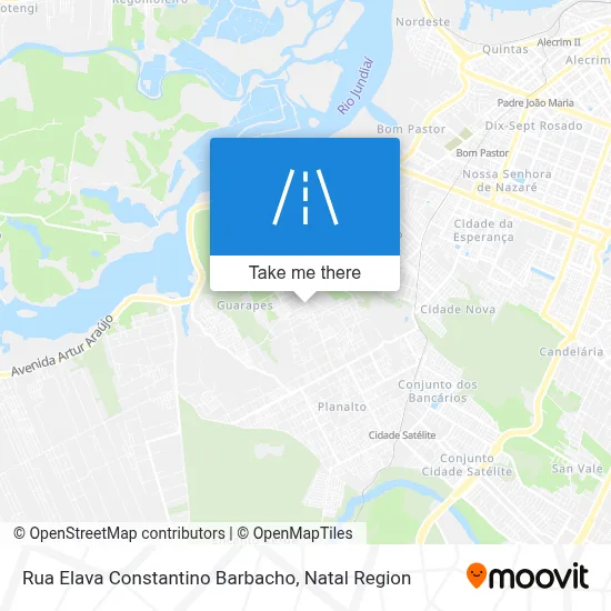 Rua Elava Constantino Barbacho map