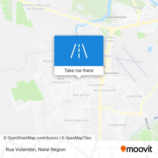 Rua Volandan map
