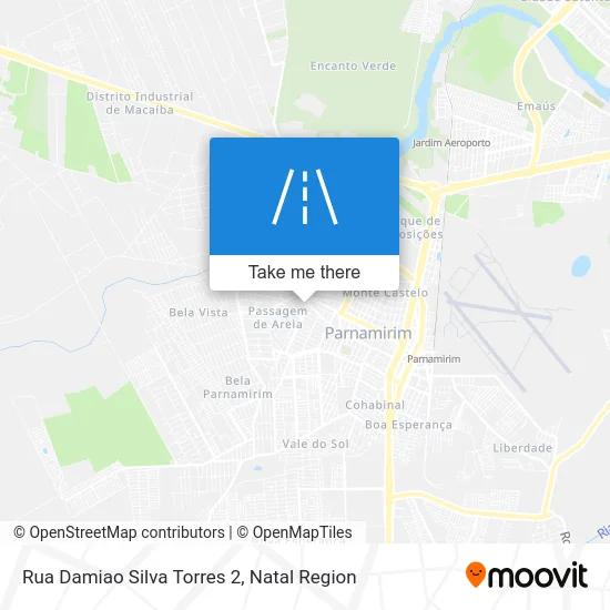 Rua Damiao Silva Torres 2 map