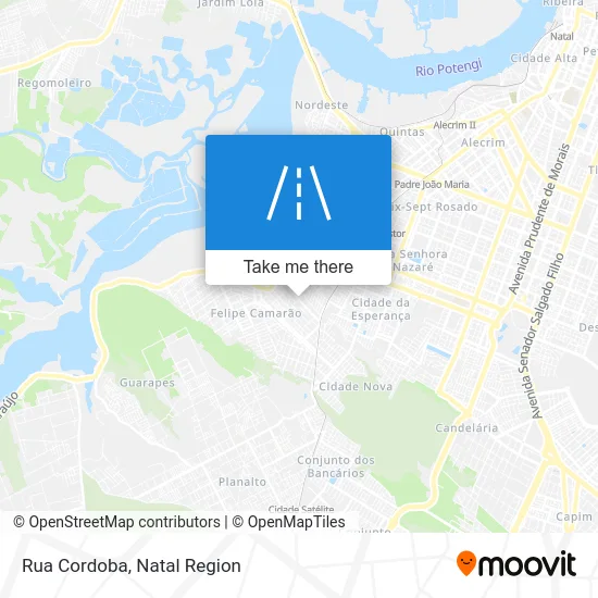 Rua Cordoba map