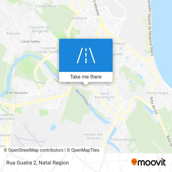 Rua Guaira 2 map