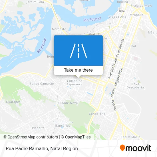 Rua Padre Ramalho map