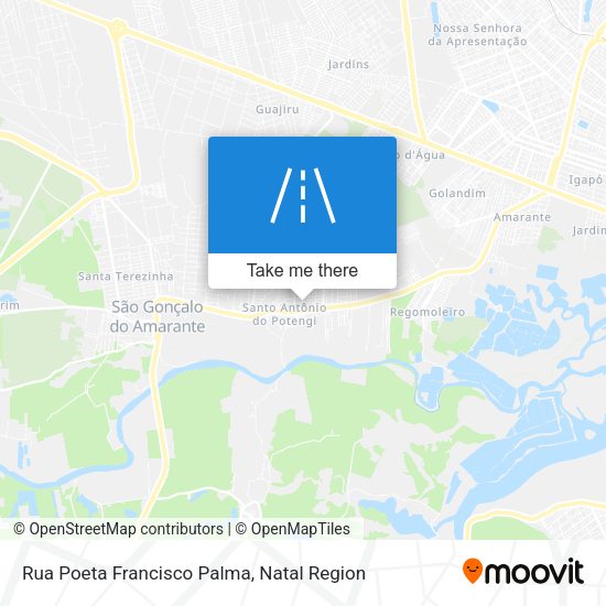 Rua Poeta Francisco Palma map