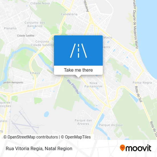 Rua Vitoria Regia map