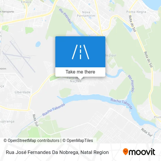 Rua José Fernandes Da Nobrega map