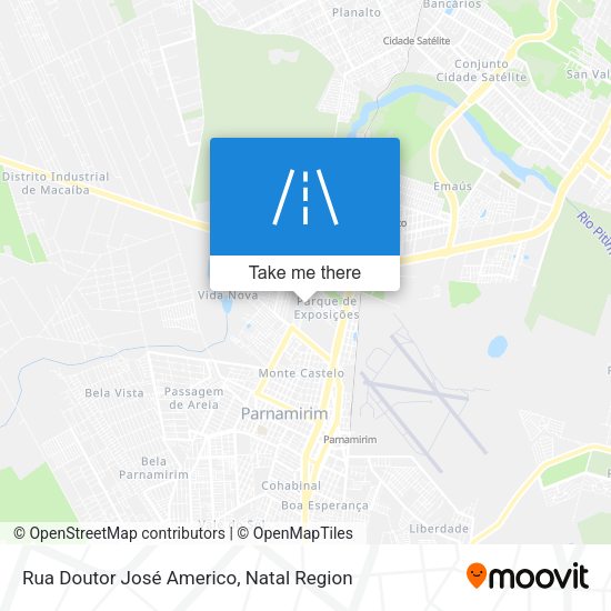 Rua Doutor José Americo map