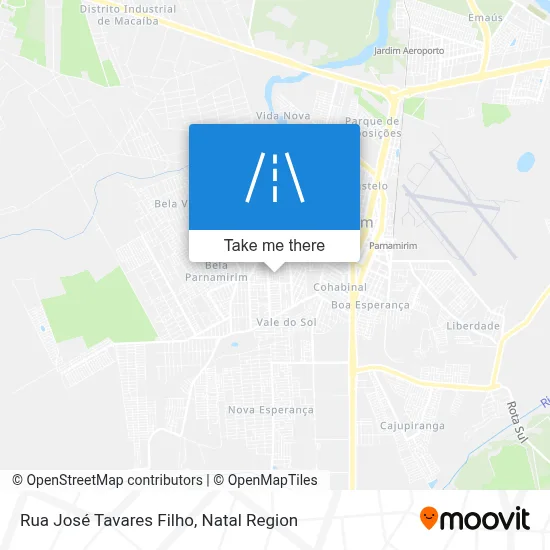 Rua José Tavares Filho map