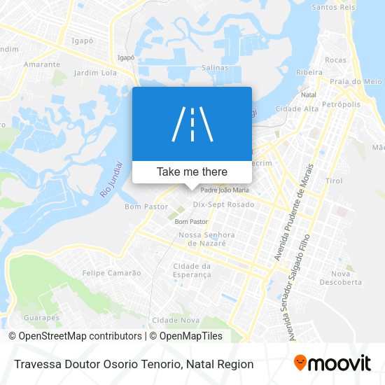 Travessa Doutor Osorio Tenorio map