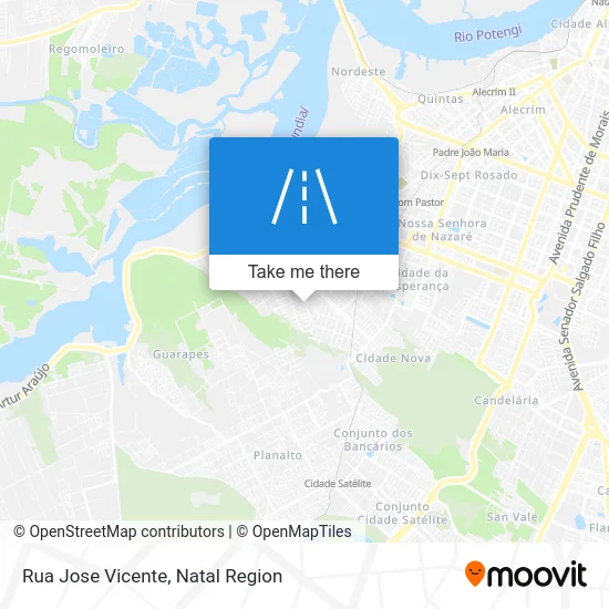 Rua Jose Vicente map