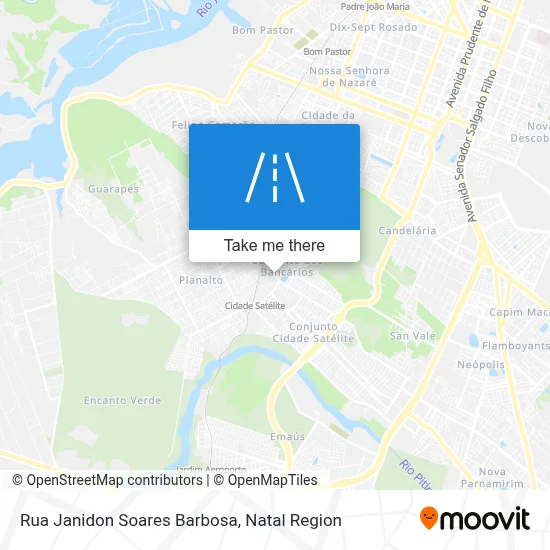 Rua Janidon Soares Barbosa map