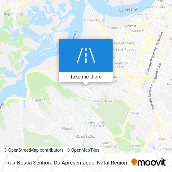 Rua Nossa Senhora Da Apresentacao map