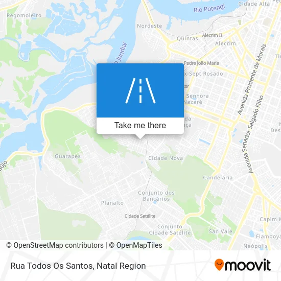 Rua Todos Os Santos map