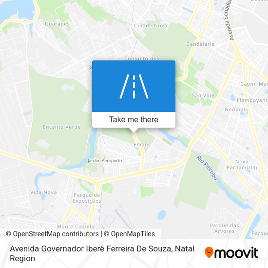 Avenida Governador Iberê Ferreira De Souza map