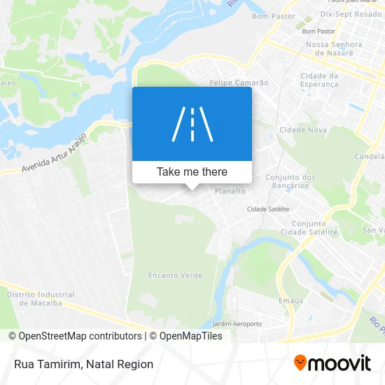 Rua Tamirim map