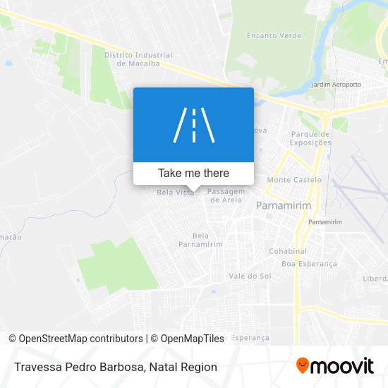 Travessa Pedro Barbosa map