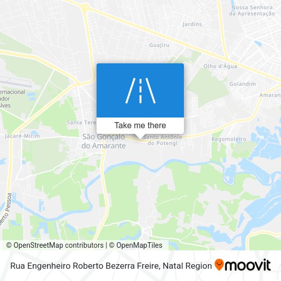 Rua Engenheiro Roberto Bezerra Freire map